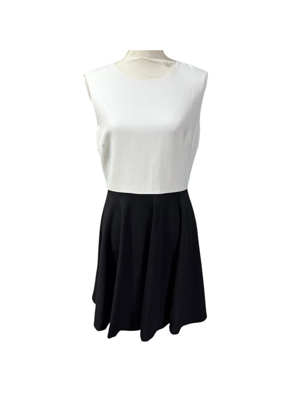 Diane Von Furstenberg Colorblock Sleeveless Dress